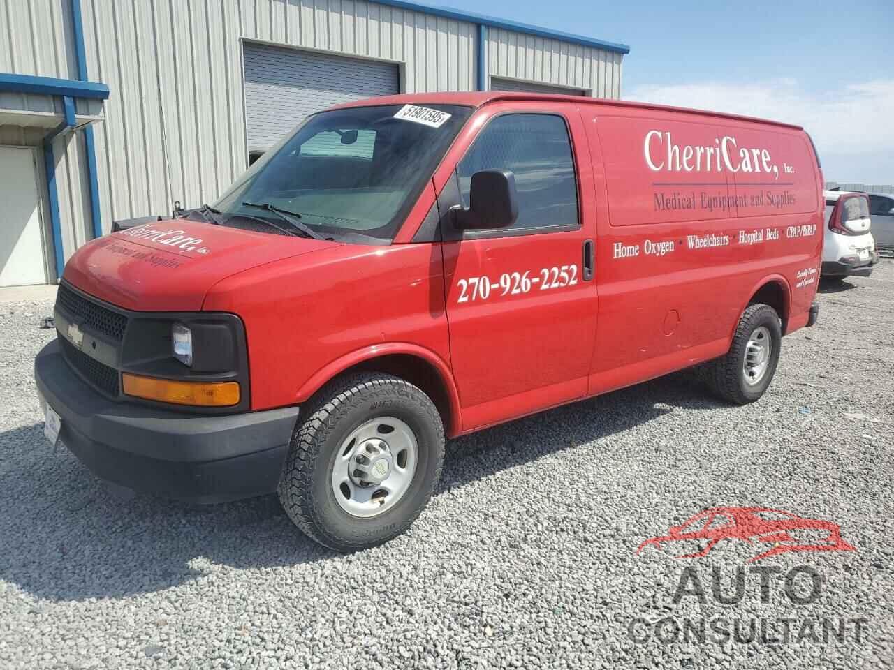 CHEVROLET EXPRESS 2011 - 1GCWGFCA4B1135010