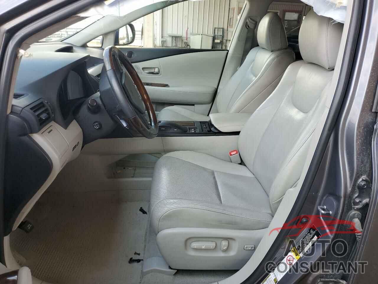 LEXUS RX350 2012 - 2T2BK1BA7CC136193