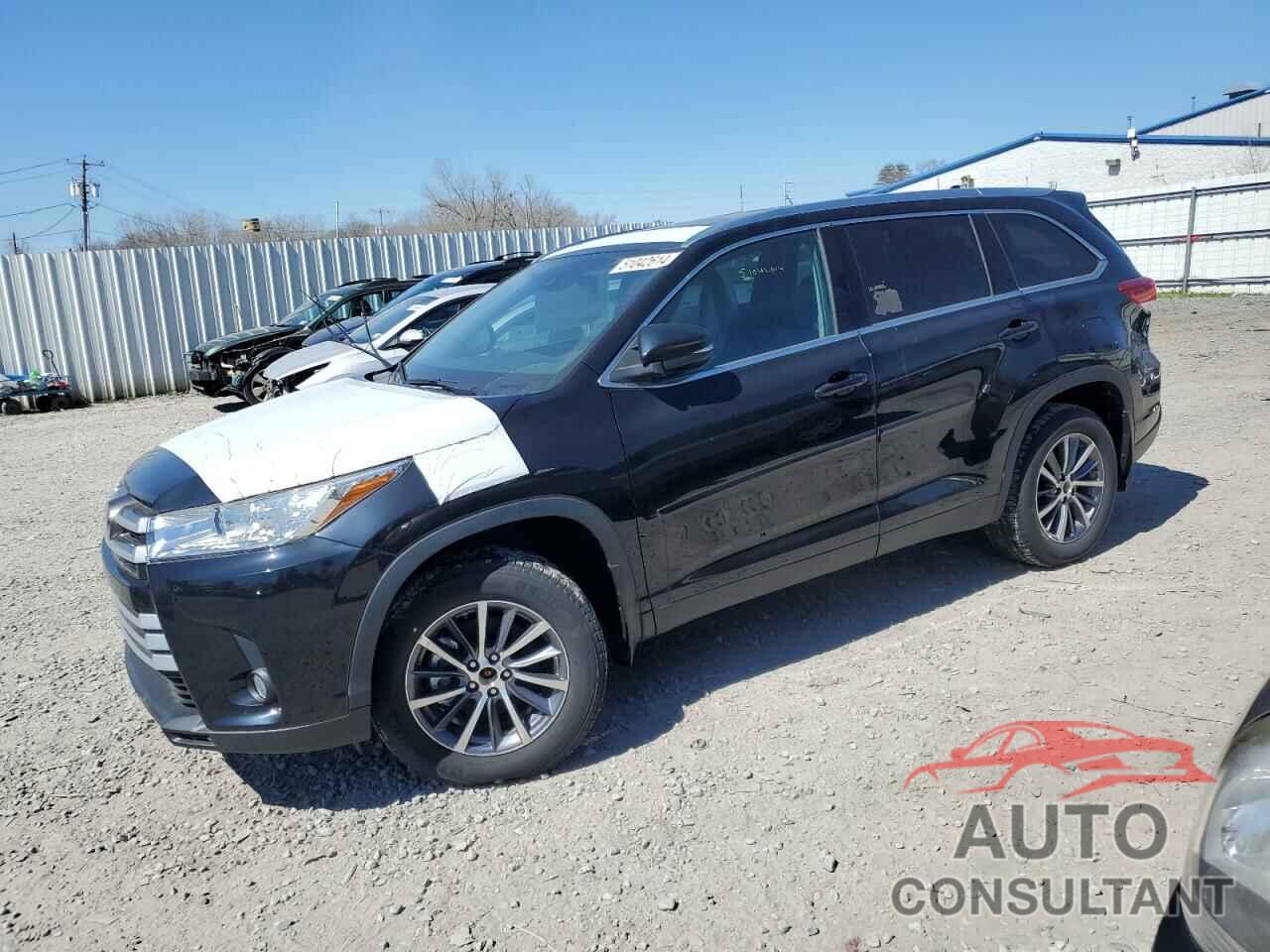 TOYOTA HIGHLANDER 2019 - 5TDJZRFH8KS626441