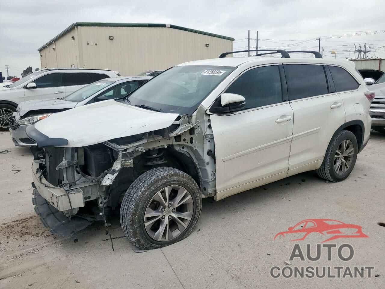 TOYOTA HIGHLANDER 2015 - 5TDZKRFH6FS082356