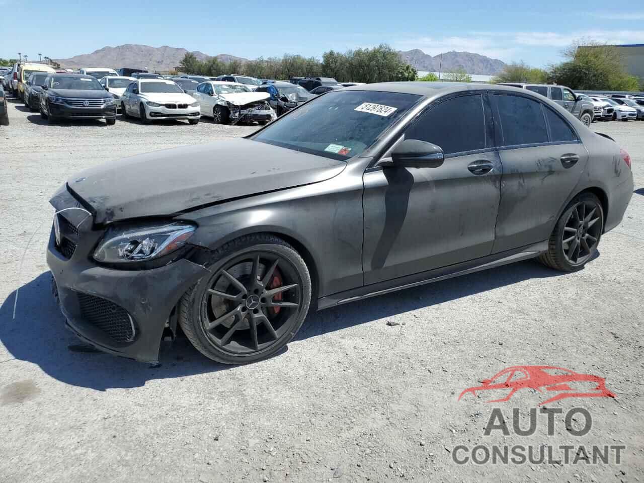 MERCEDES-BENZ C-CLASS 2017 - 55SWF6EB6HU181395