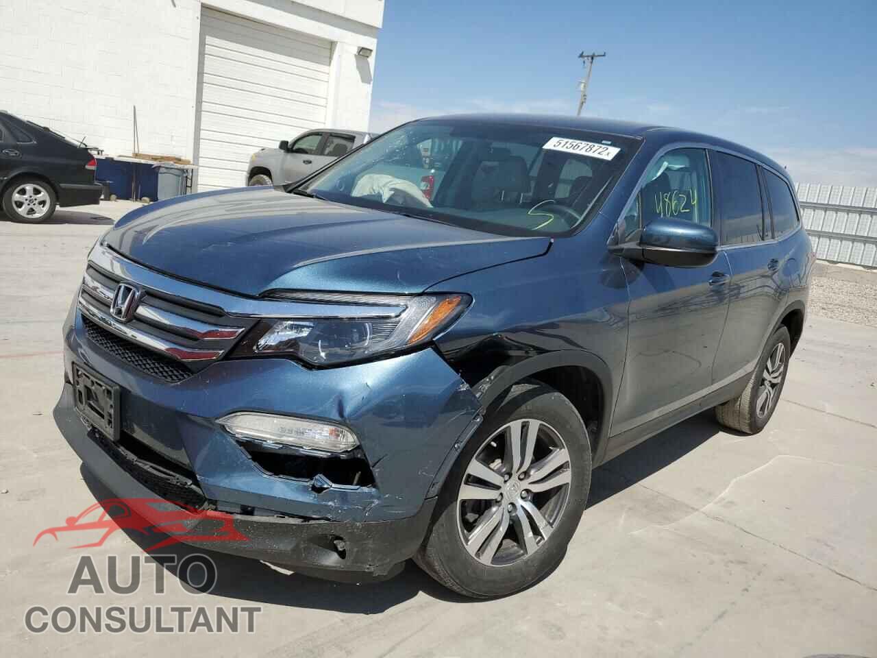 HONDA PILOT 2018 - 5FNYF6H34JB008639