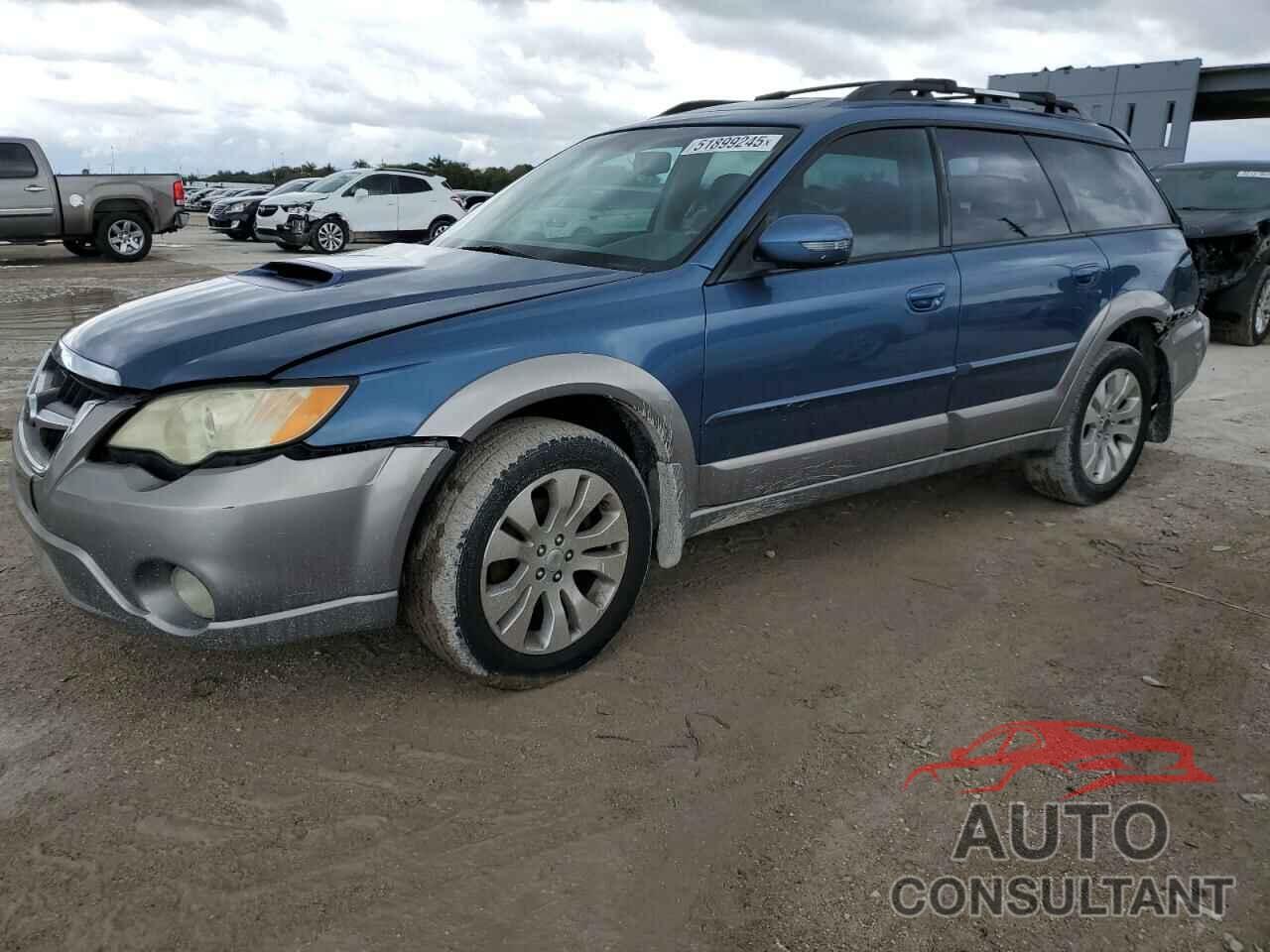 SUBARU OUTBACK 2009 - 4S4BP63C894325252
