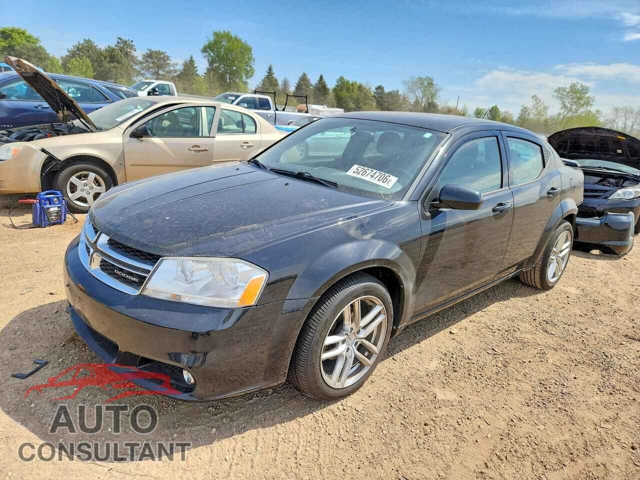 DODGE AVENGER 2012 - 1C3CDZEG1CN126326