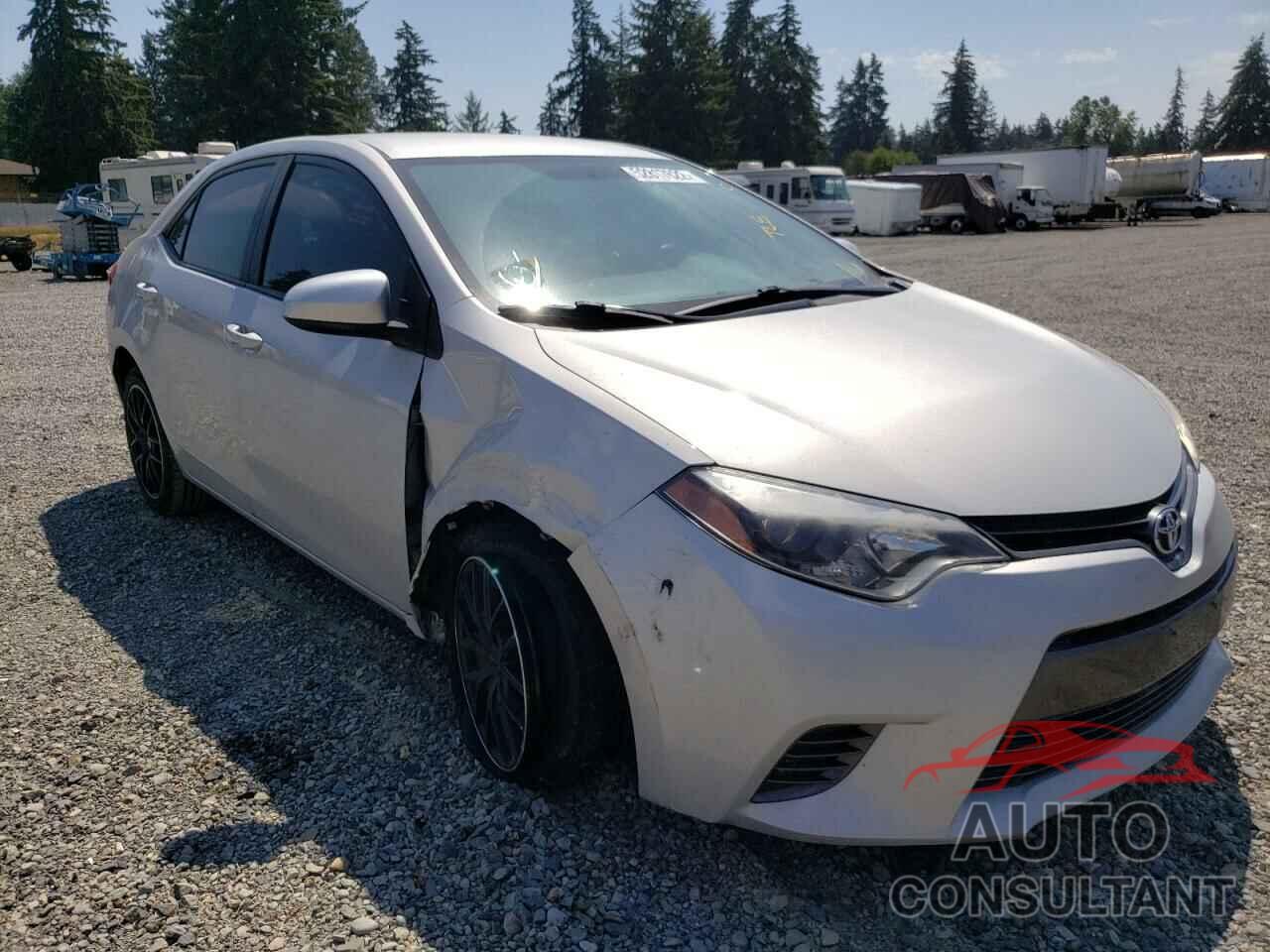 TOYOTA COROLLA 2016 - 2T1BURHE5GC624572