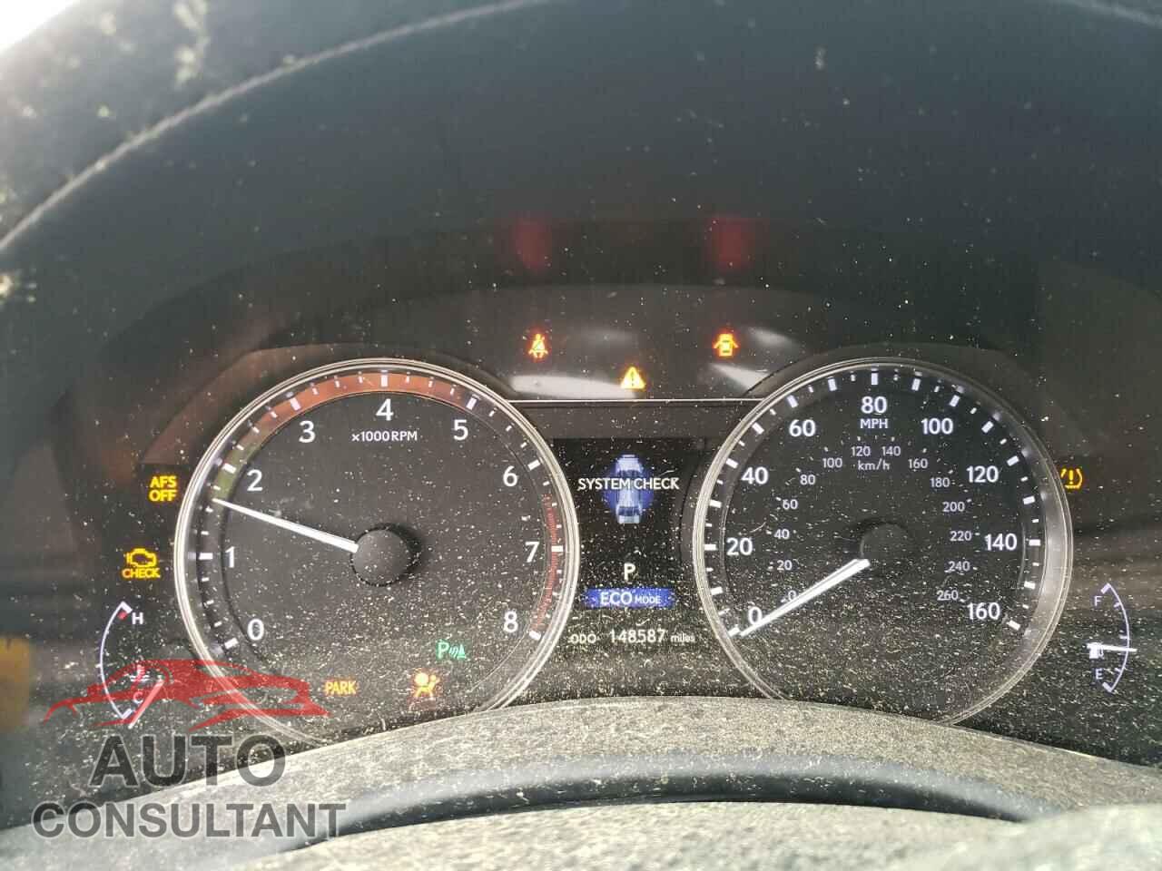 LEXUS GS350 2013 - JTHBE1BL9D5008581