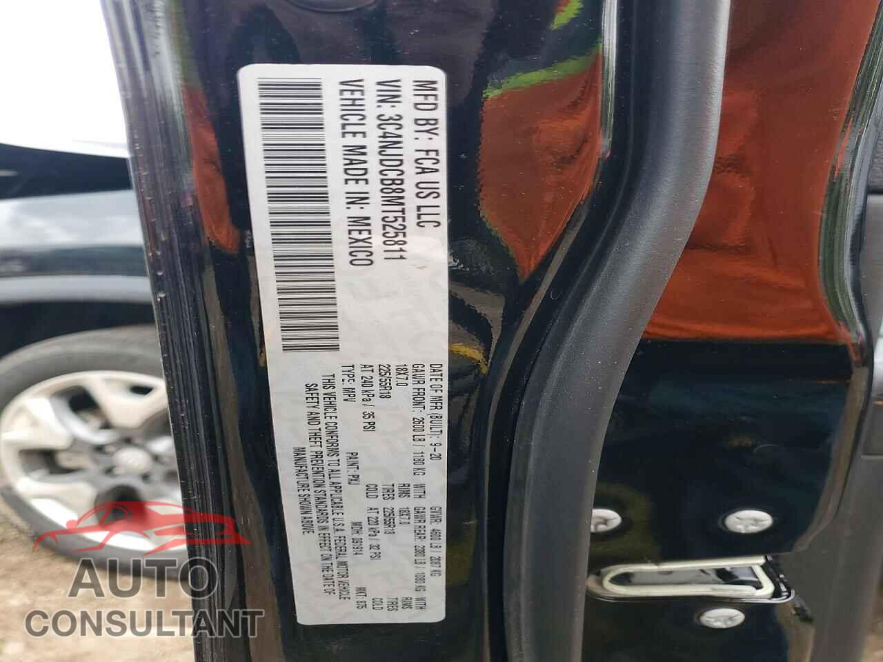 JEEP COMPASS 2021 - 3C4NJDCB8MT525811