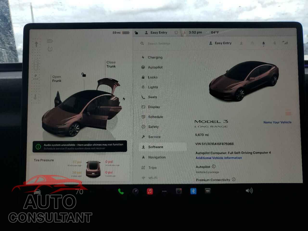 TESLA MODEL 3 2025 - 5YJ3E1EA1SF875968