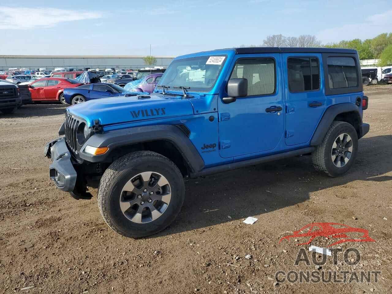JEEP WRANGLER 2022 - 1C4HJXDG8NW129608