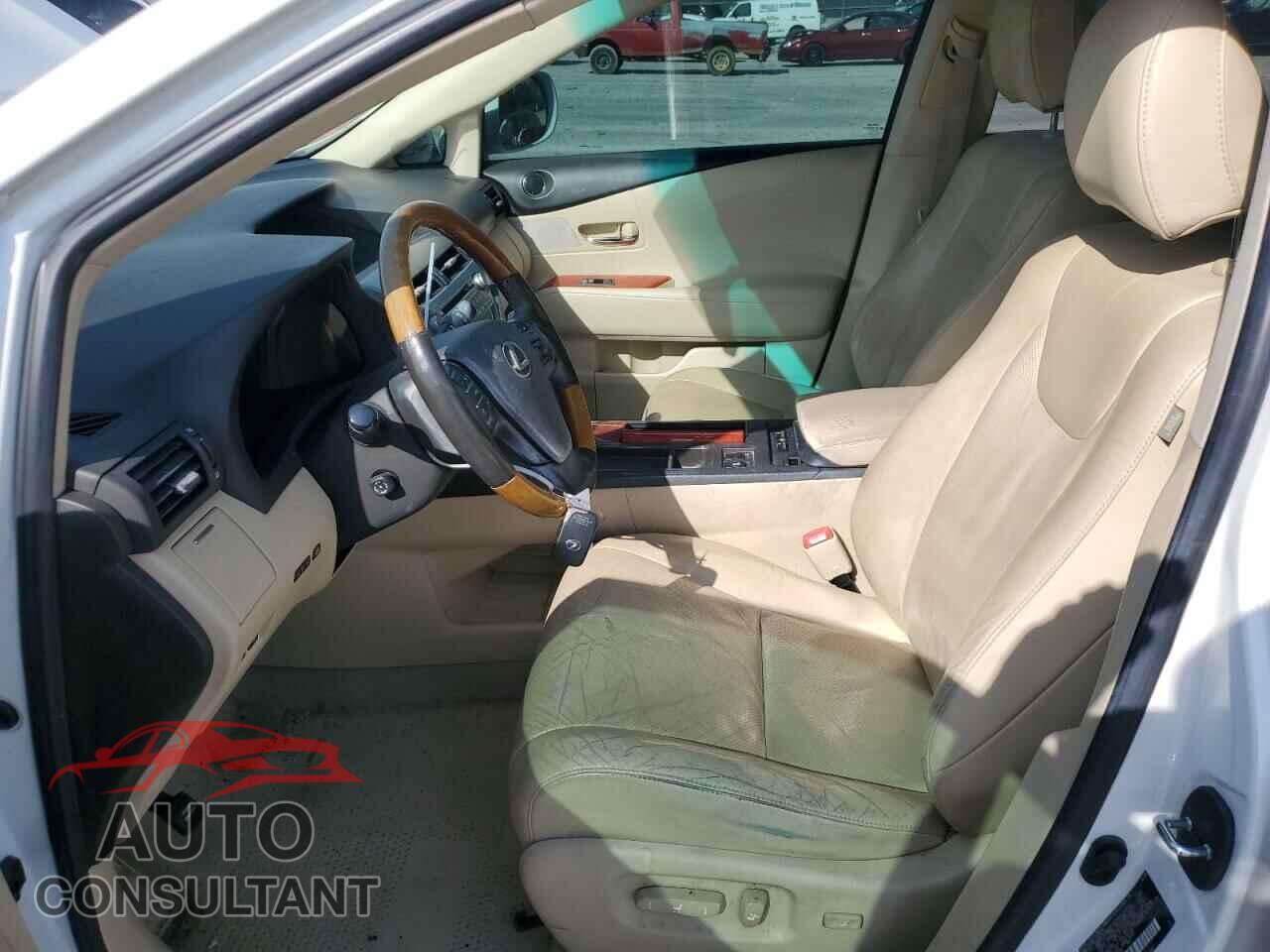 LEXUS RX350 2010 - 2T2ZK1BA4AC005198