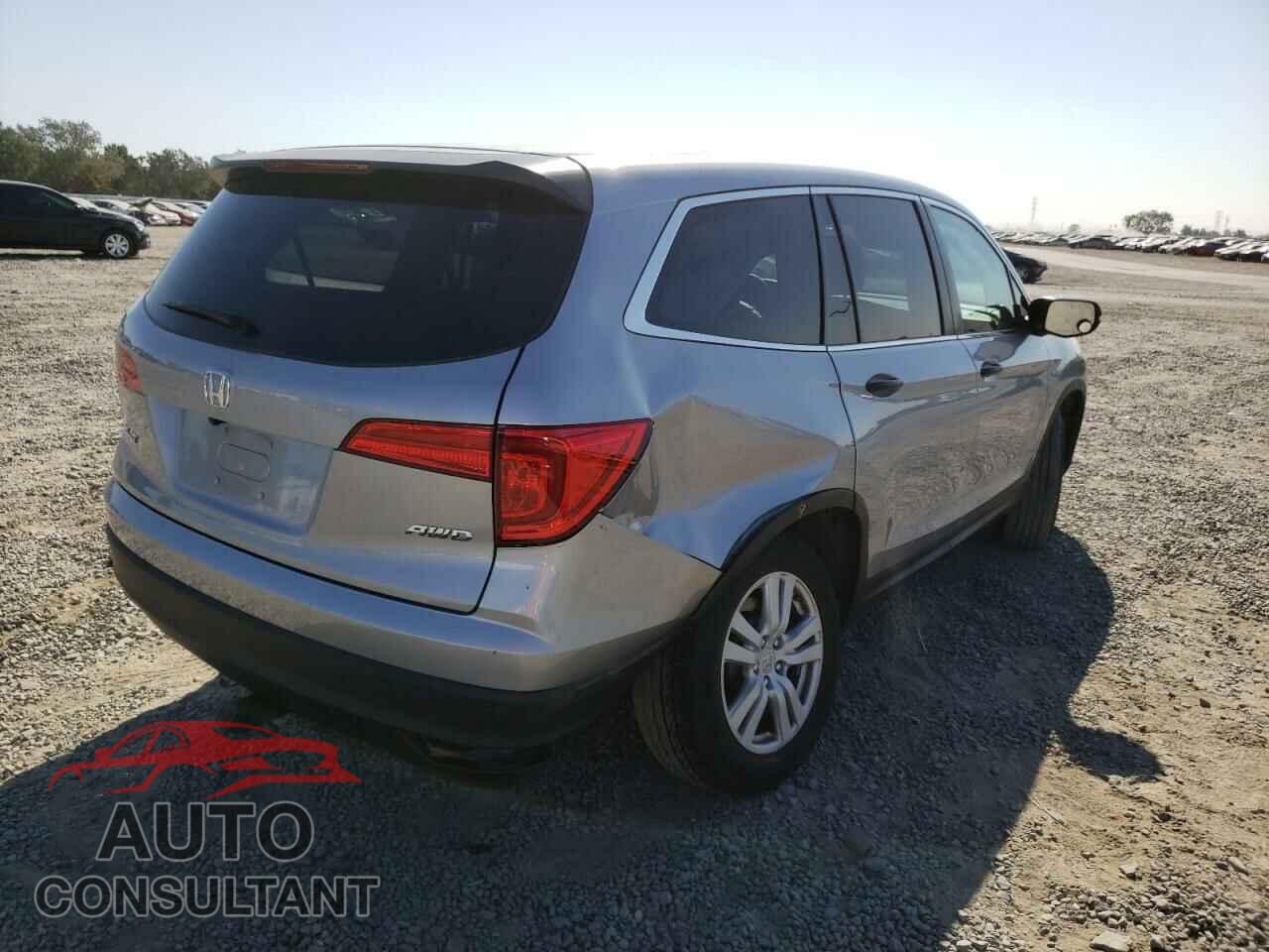 HONDA PILOT 2018 - 5FNYF6H19JB005332