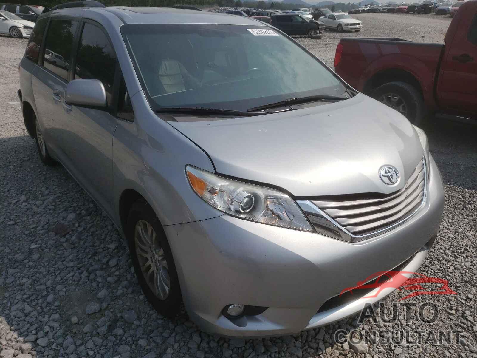 TOYOTA SIENNA 2016 - 5TDYK3DC7GS754054