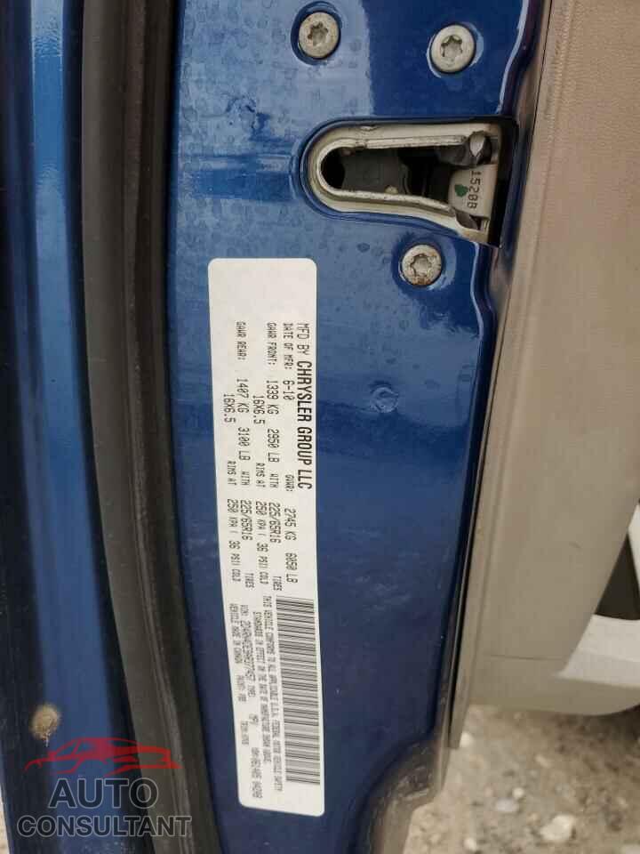 DODGE CARAVAN 2010 - 2D4RN4DE9AR377457