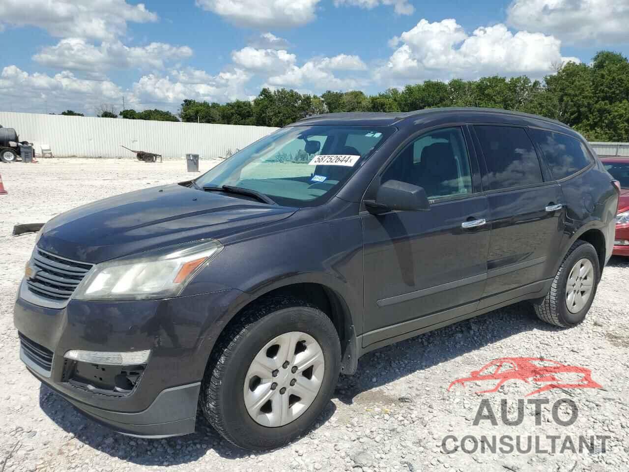 CHEVROLET TRAVERSE 2015 - 1GNKRFED8FJ334154