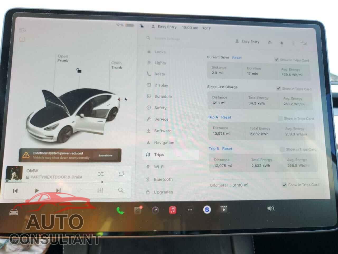 TESLA MODEL 3 2021 - 5YJ3E1EB7MF034152