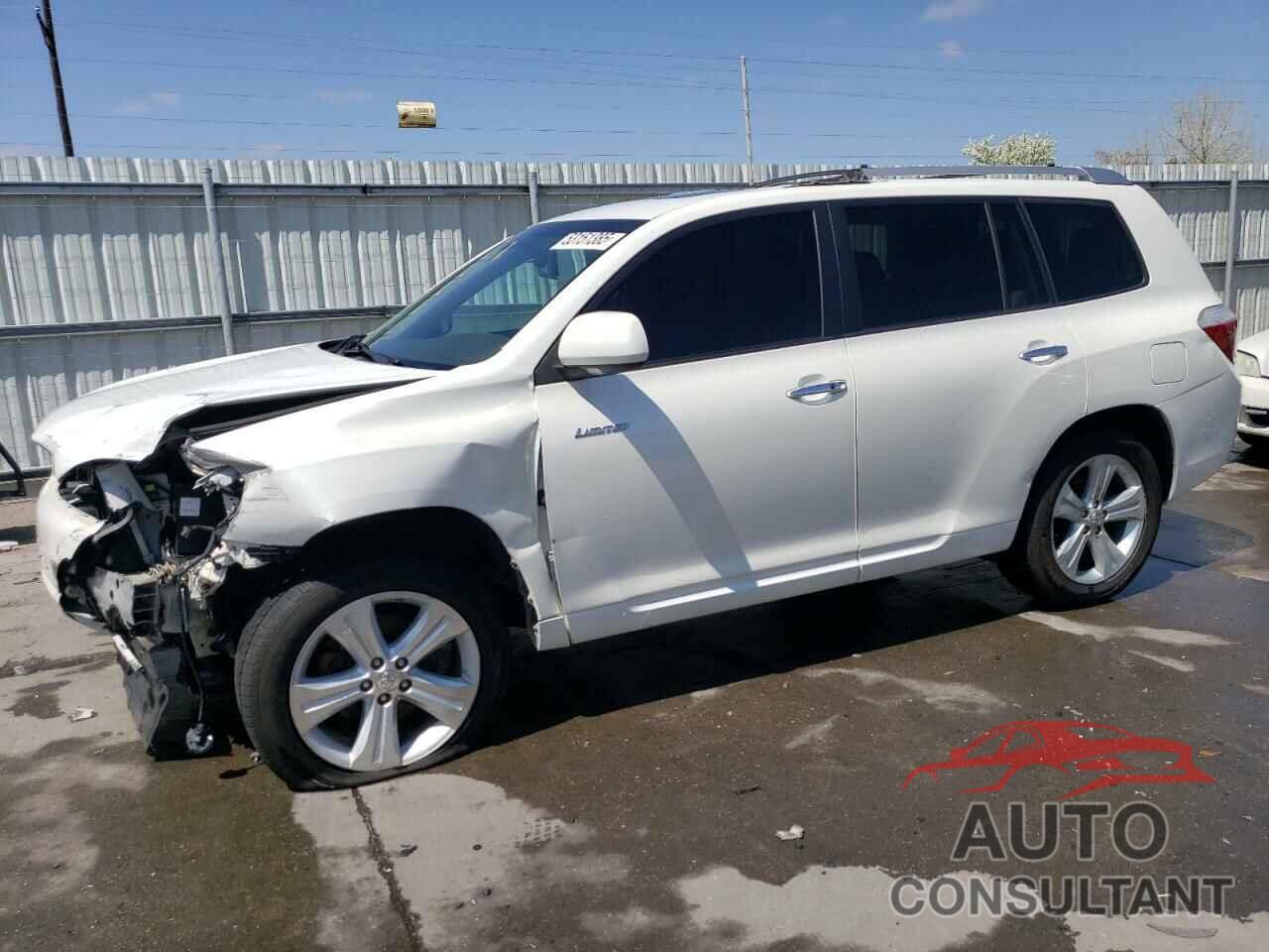 TOYOTA HIGHLANDER 2010 - 5TDYK3EH2AS001243