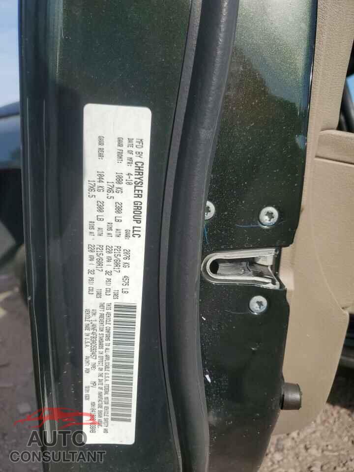 JEEP COMPASS 2010 - 1J4NF4FB3AD593457