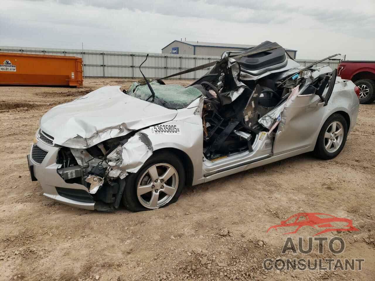 CHEVROLET CRUZE 2012 - 1G1PF5SCXC7284419