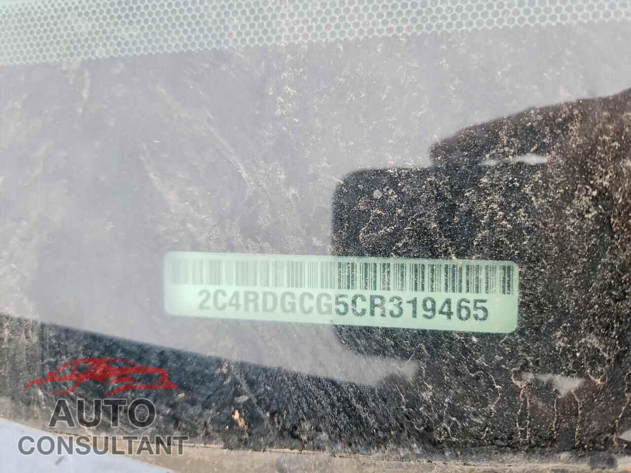 DODGE CARAVAN 2012 - 2C4RDGCG5CR319465