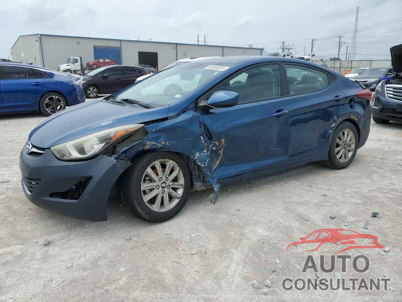 HYUNDAI ELANTRA 2016 - KMHDH4AE9GU623126