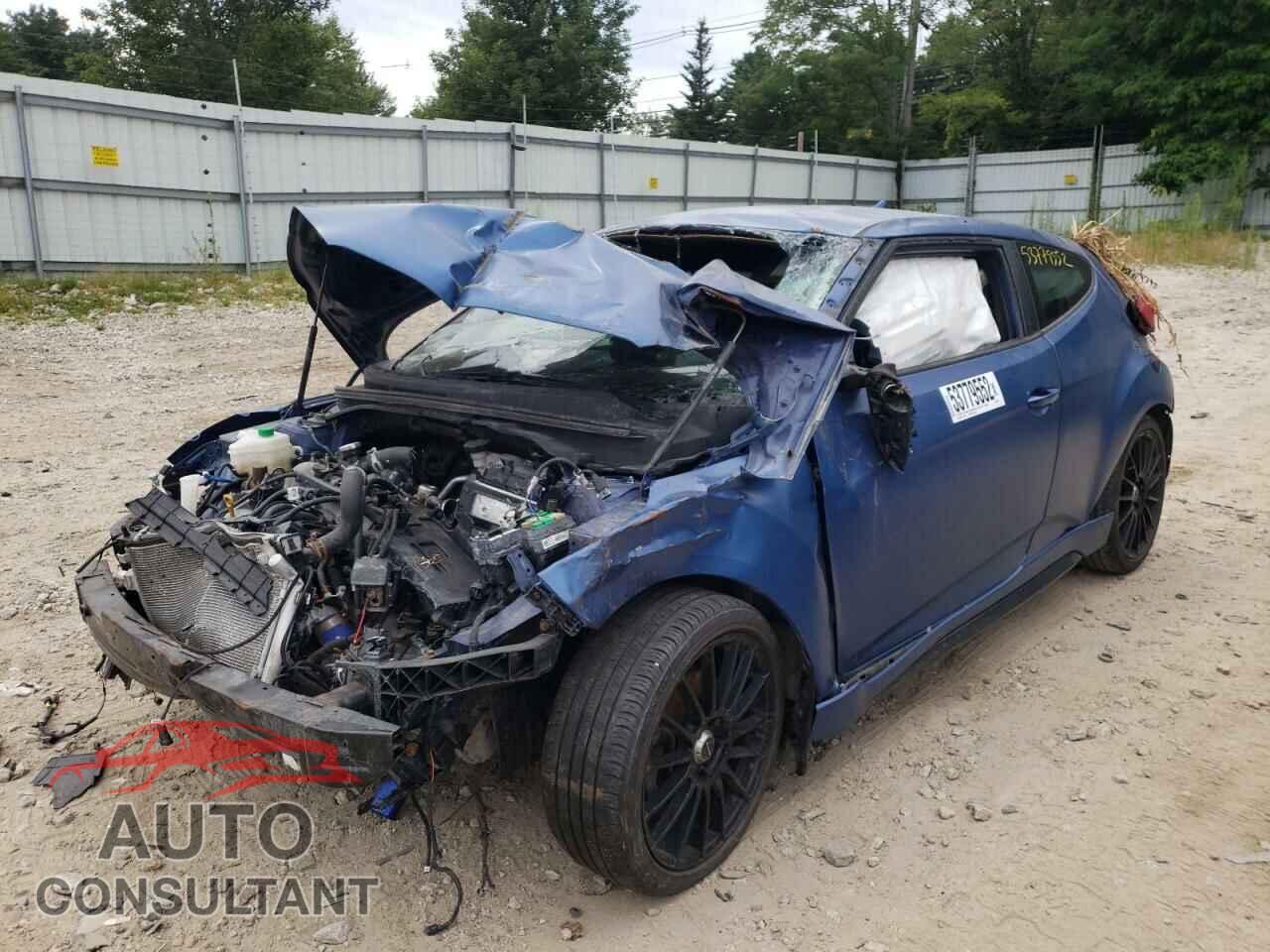 HYUNDAI VELOSTER 2016 - KMHTC6AEXGU264181