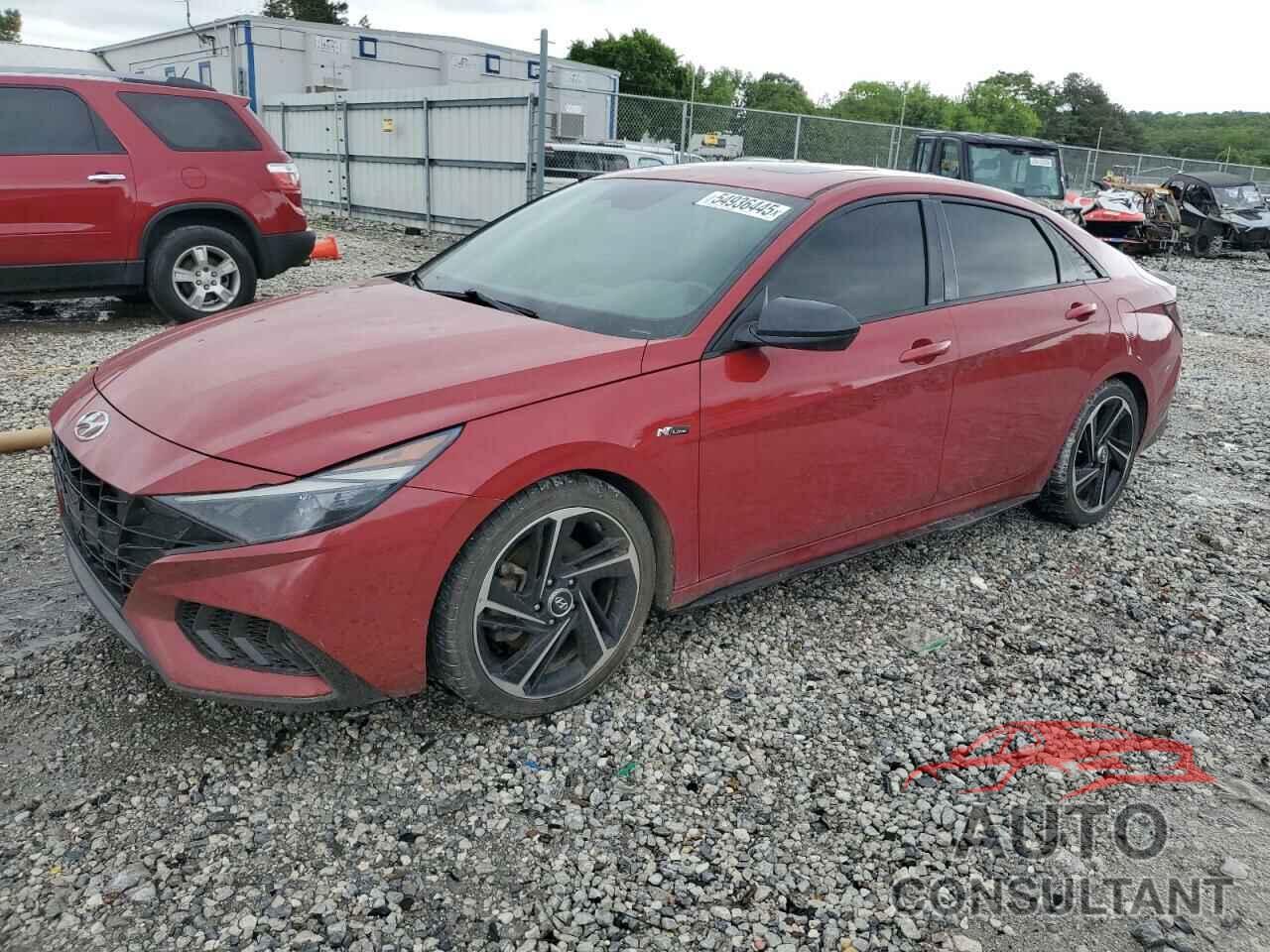HYUNDAI ELANTRA 2022 - KMHLR4AF0NU345599