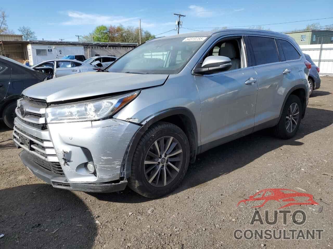 TOYOTA HIGHLANDER 2019 - 5TDJZRFH9KS585138