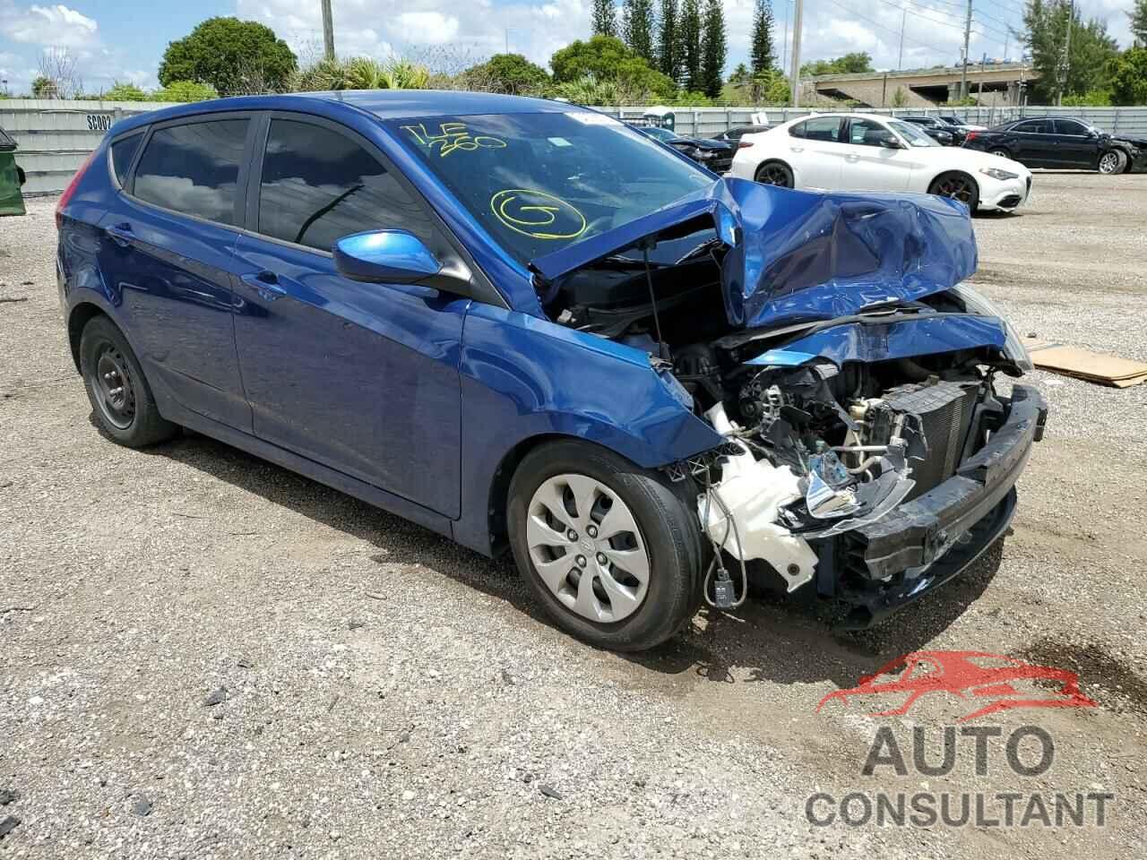 HYUNDAI ACCENT 2016 - KMHCT5AE5GU255284