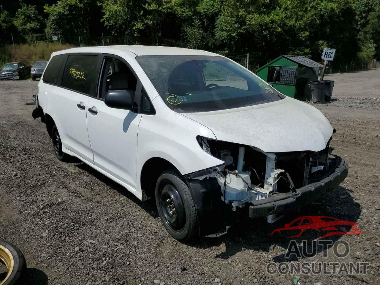 TOYOTA SIENNA 2020 - 5TDZZ3DC5LS034682