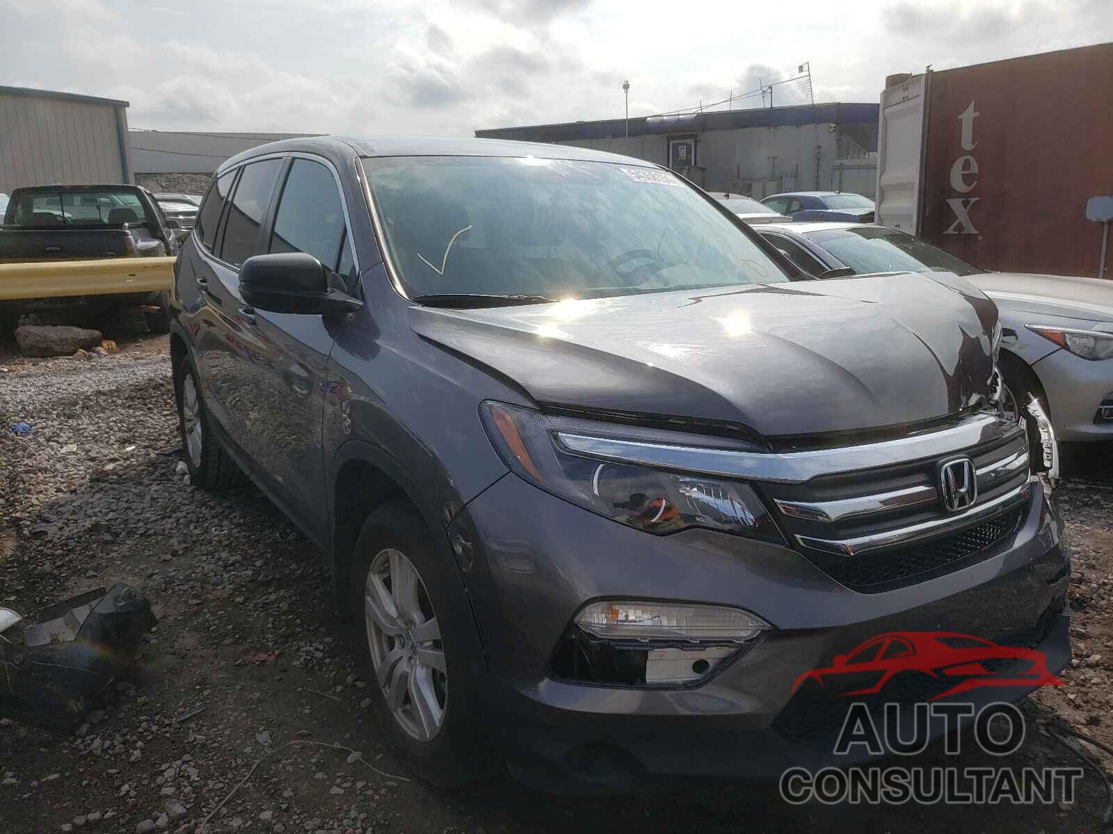 HONDA PILOT 2017 - 5FNYF5H1XHB034388