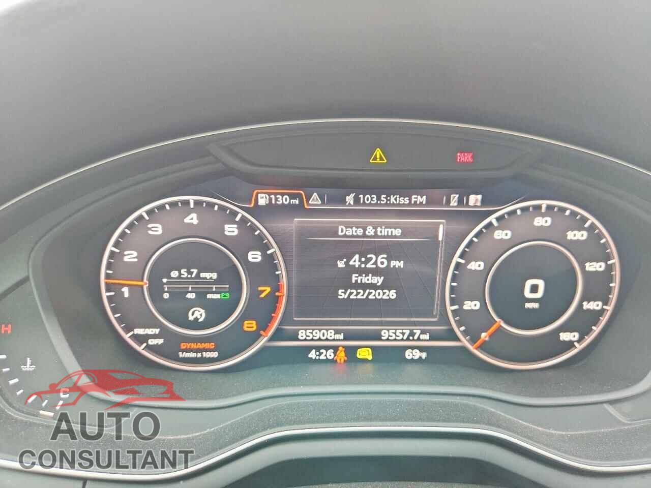 AUDI A5 2018 - WAU8NAF58JA005209