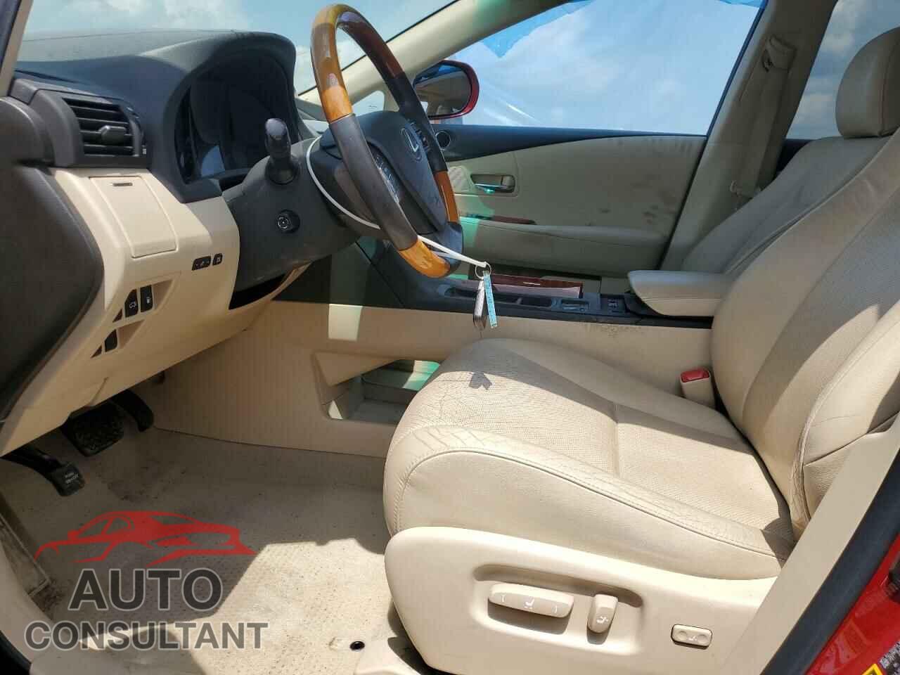 LEXUS RX350 2010 - 2T2ZK1BA3AC026320
