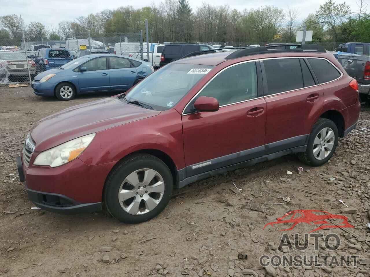 SUBARU OUTBACK 2011 - 4S4BRBCC6B3438695