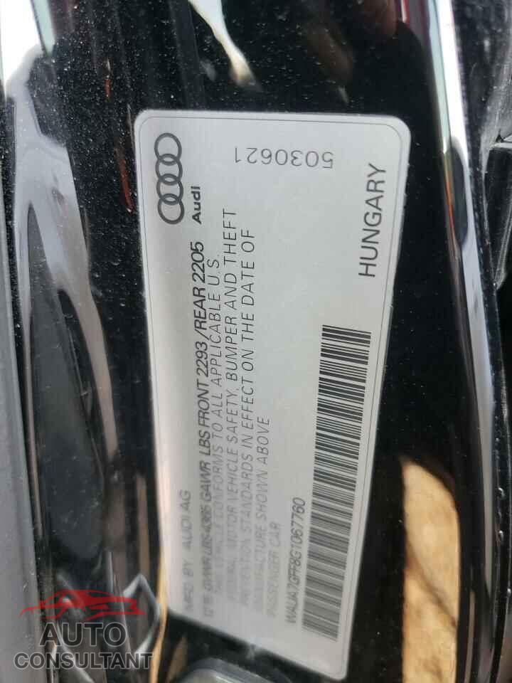 AUDI A3 2016 - WAUA7GFF8G1067760