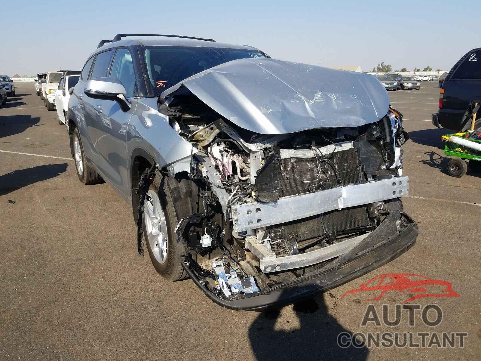 TOYOTA HIGHLANDER 2020 - 5TDCZRBH2LS054122