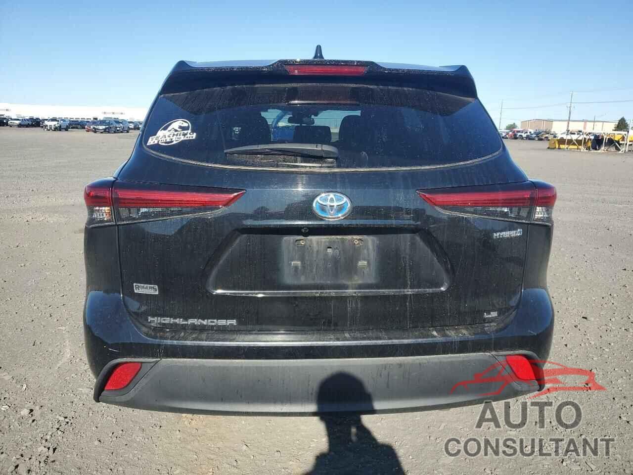 TOYOTA HIGHLANDER 2021 - 5TDBBRCH4MS523629