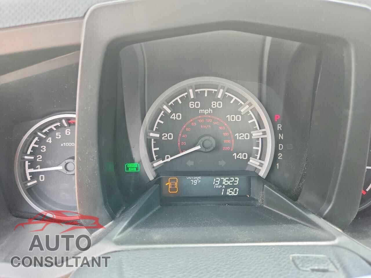HONDA RIDGELINE 2011 - 5FPYK1F52BB002480