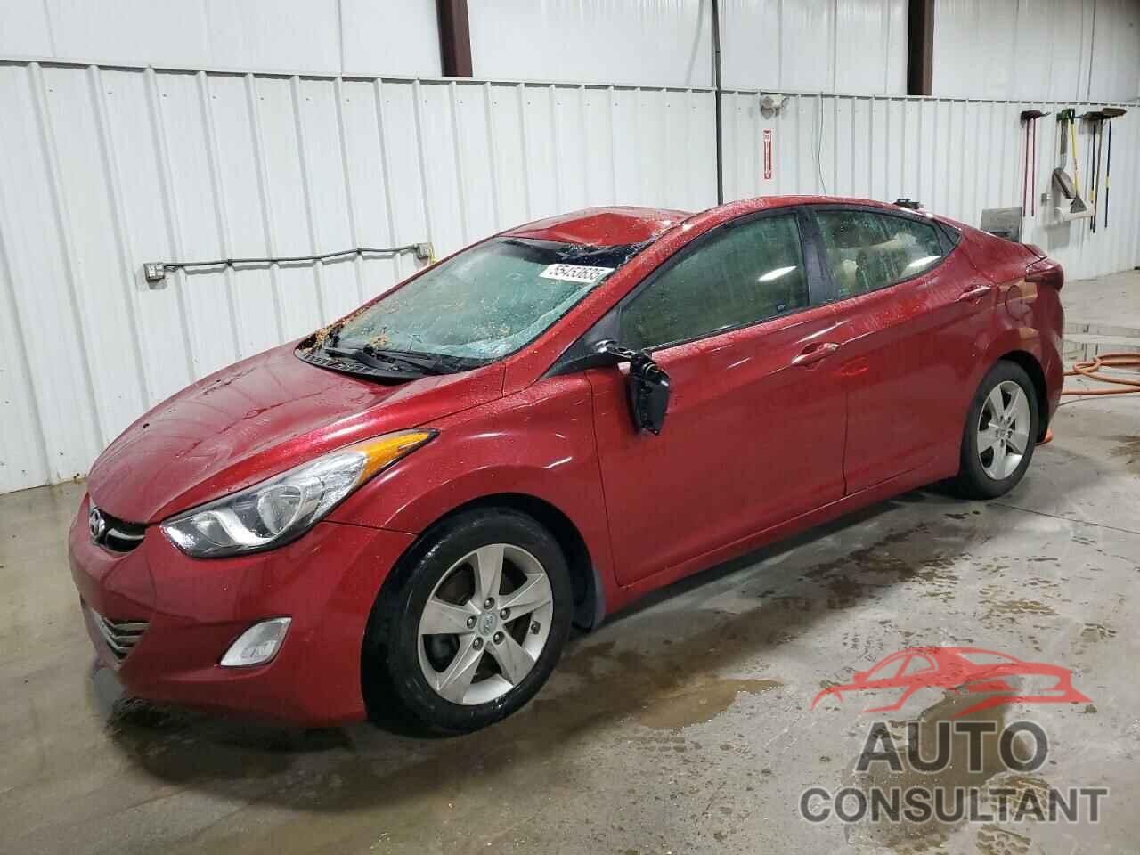 HYUNDAI ELANTRA 2013 - KMHDH4AE3DU617933