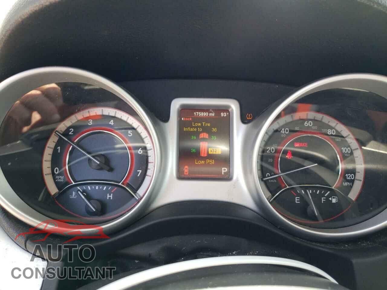DODGE JOURNEY 2015 - 3C4PDCAB9FT737164