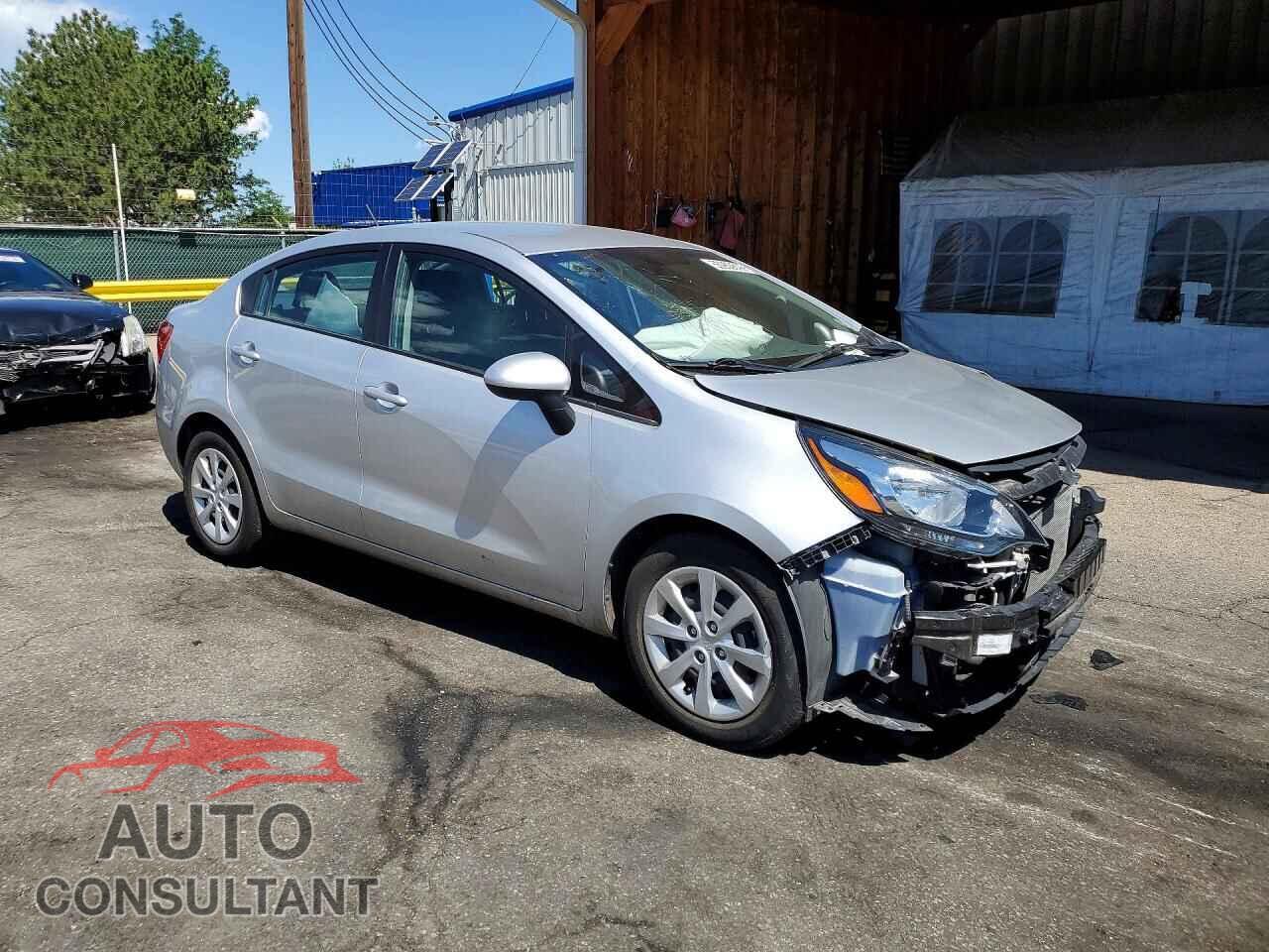 KIA RIO 2012 - KNADN4A31C6086324