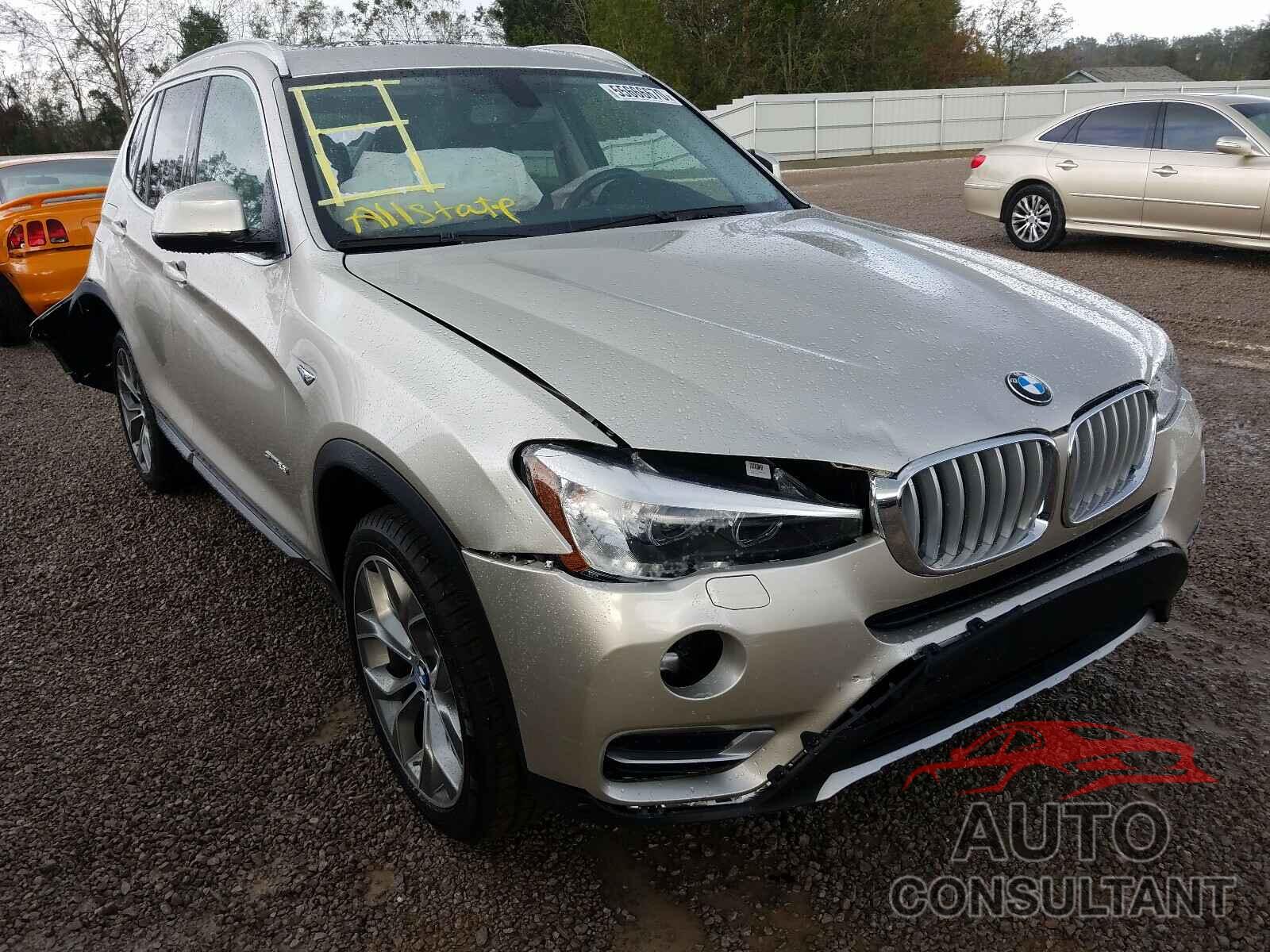 BMW X3 2017 - 5UXWZ7C37H0V92702
