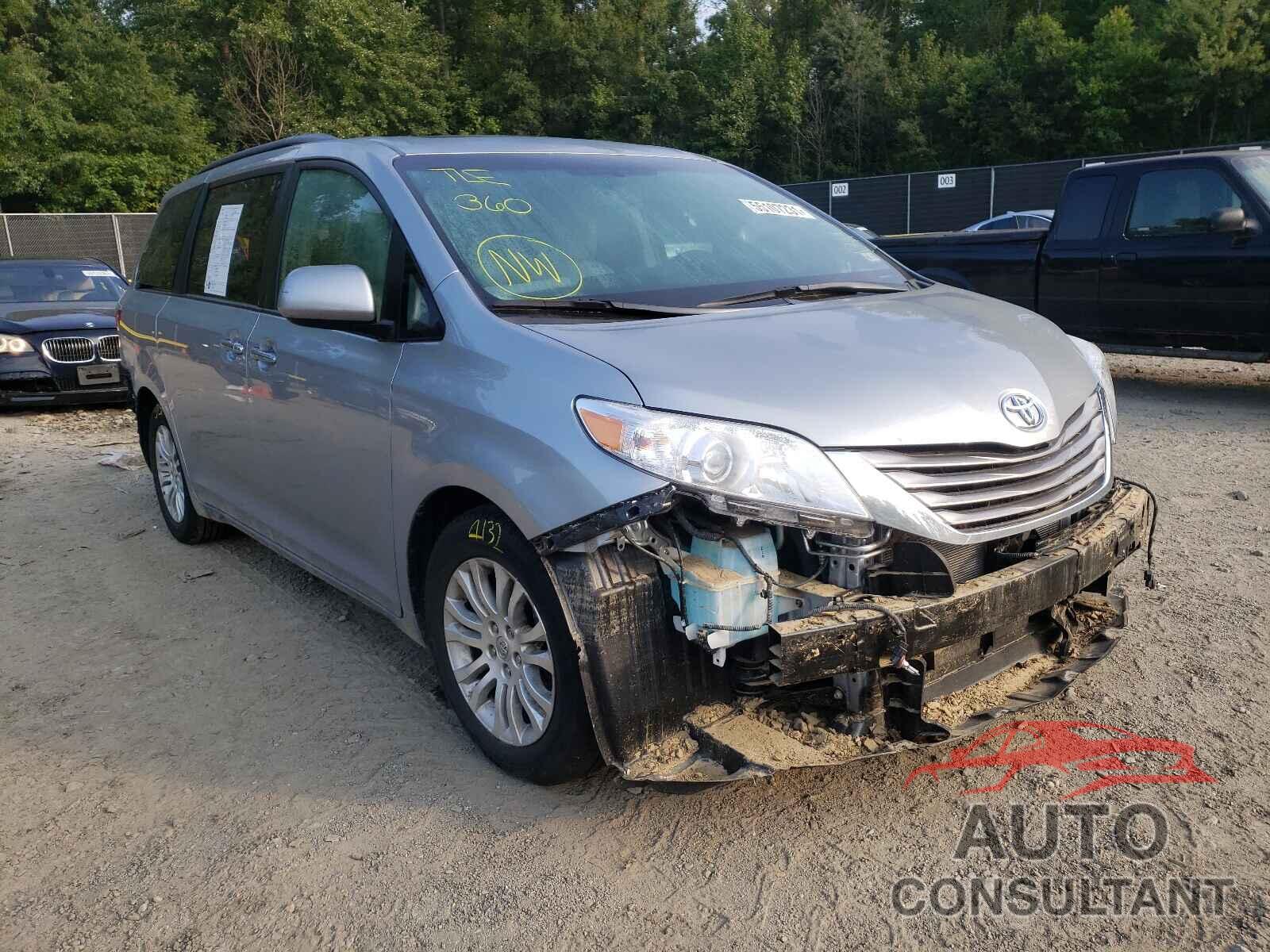 TOYOTA SIENNA 2016 - 5TDYK3DC9GS742889