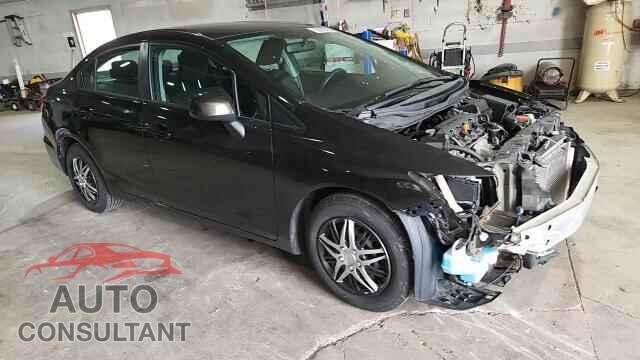 HONDA CIVIC 2013 - 19XFB2F50DE242593