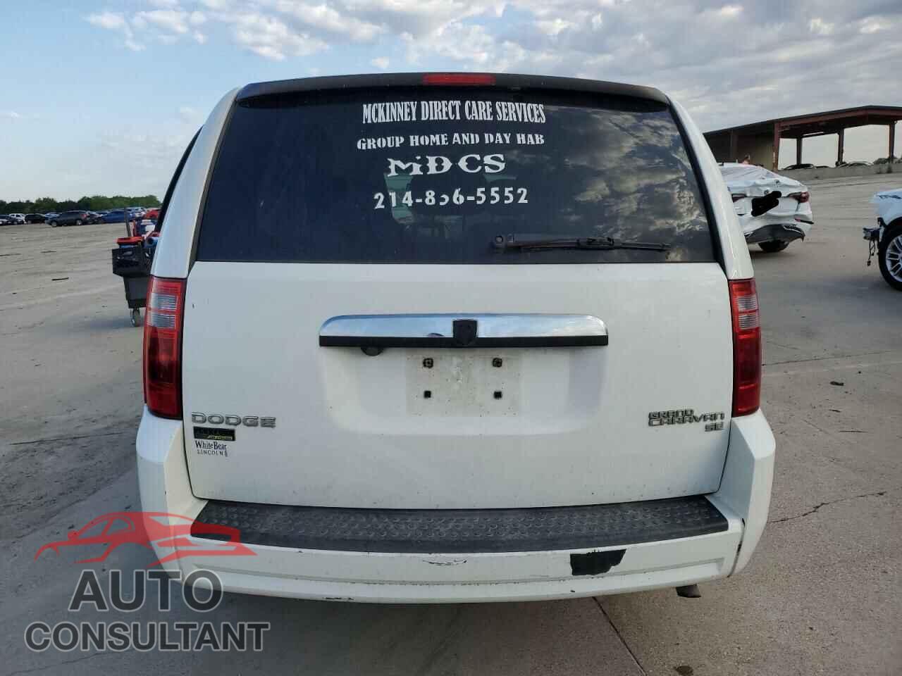 DODGE CARAVAN 2010 - 2D4RN4DE9AR237795
