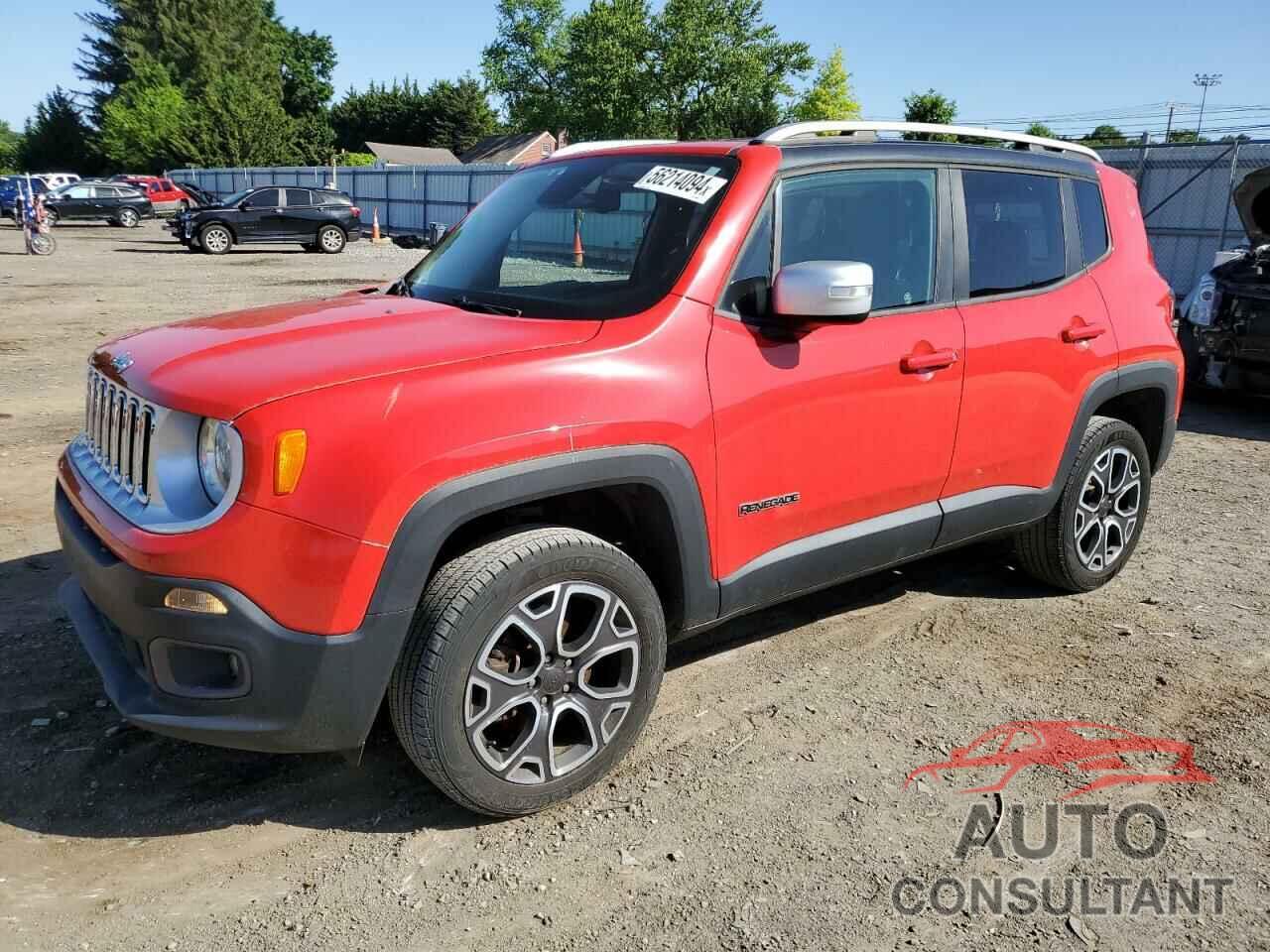 JEEP RENEGADE 2016 - ZACCJBDT5GPC45665