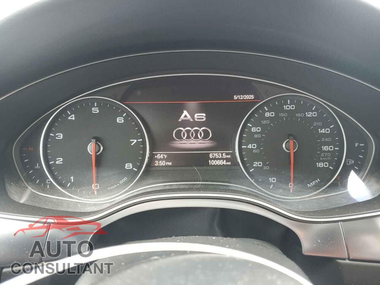 AUDI A6 2015 - WAUGFAFC8FN024754