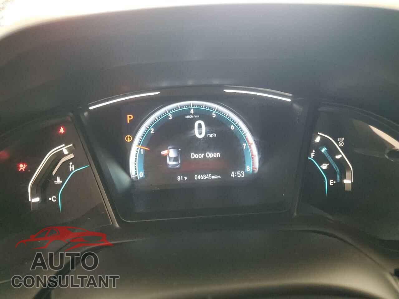 HONDA CIVIC 2019 - 2HGFC2F61KH573465