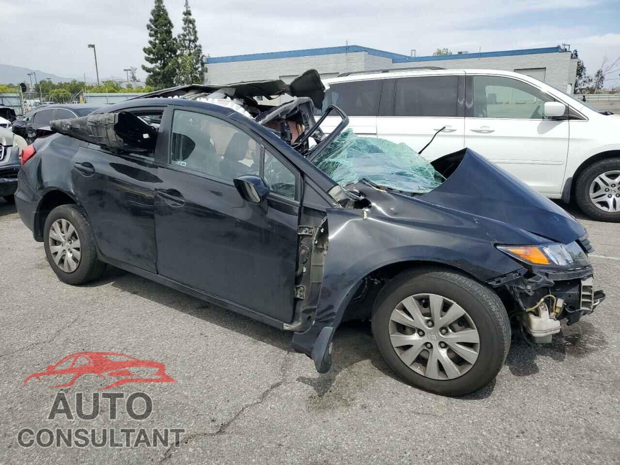 HONDA CIVIC 2012 - 19XFB2F59CE366487