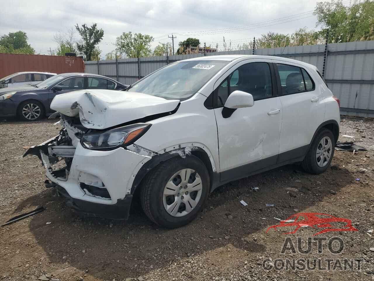 CHEVROLET TRAX 2018 - KL7CJKSB3JB608361