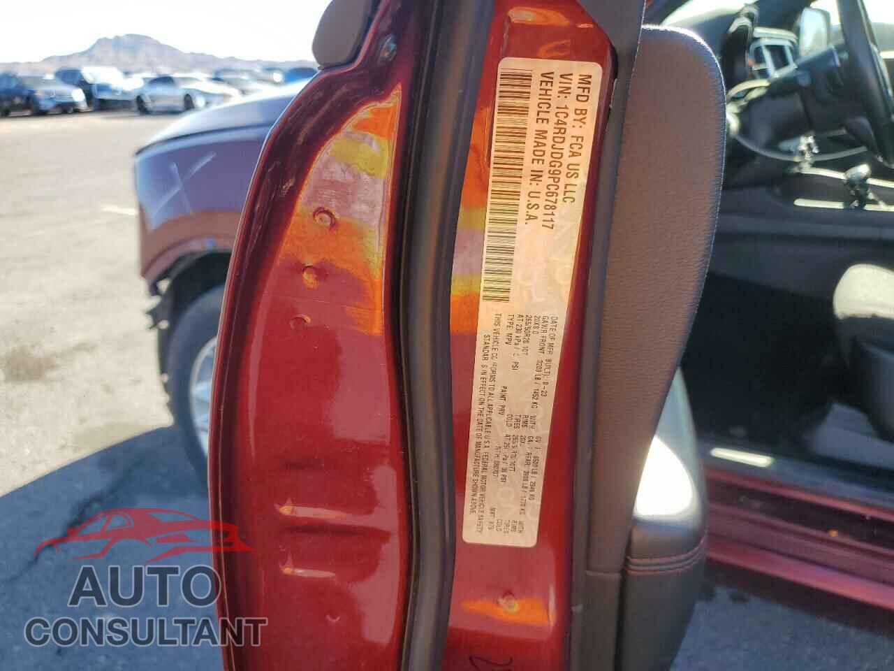 DODGE DURANGO 2023 - 1C4RDJDG9PC678117